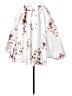 David's Bridal Floral White Casual Skirt Size S (estimated) - photo 1