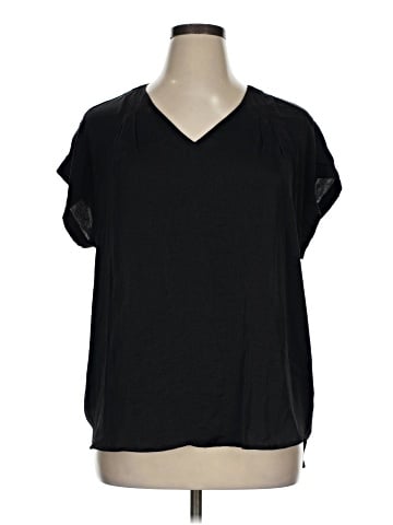 Simply Vera Vera Wang Short Sleeve Blouse (view 1)