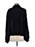 Line & Dot 100% Polyester Black Long Sleeve Blouse Size M - photo 2