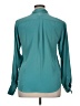 J.G. Hook 100% Polyester Teal Long Sleeve Blouse Size 14 - photo 2