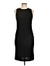 Nine West Solid Black Cocktail Dress Size L - photo 1
