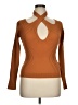Minkpink Orange Turtleneck Sweater Size XL - photo 1