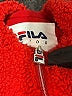 FILA 100% Polyester Red Zip Up Hoodie Size 150 cm / US 12 - photo 3