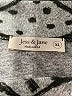Jess & Jane Silver Pullover Sweater Size XL - photo 6
