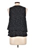 H&M 100% Polyester Black Sleeveless Blouse Size 10 - photo 2
