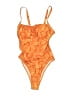 Unbranded Paisley Orange One Piece Swimsuit Size S - photo 1