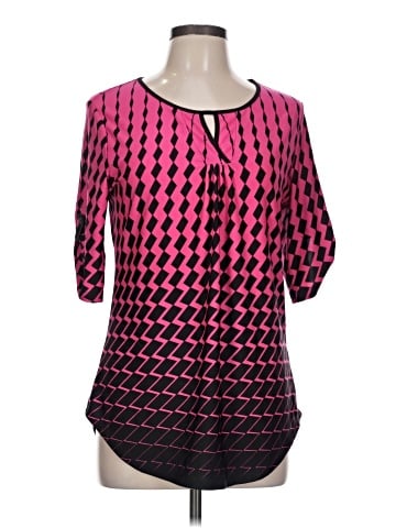 Perseption Concept 3/4 Sleeve Blouse (view 1)