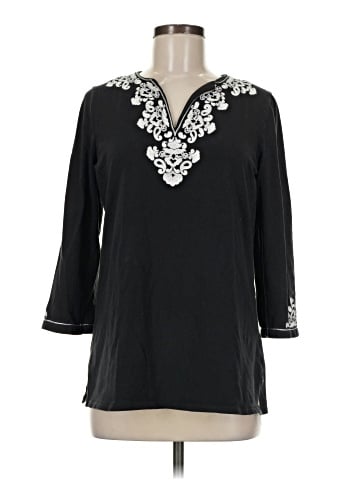 Jones New York Signature 3/4 Sleeve Blouse (view 1)
