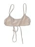 Wave Babe Metallic Gold Swimsuit Top Size M - photo 1