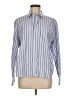 A.P.C. 100% Cotton Stripes Blue Long Sleeve Button-Down Shirt Size EU (FR) 38 / US 6 - photo 1