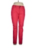 Elle Solid Red Casual Pants Size 14 - photo 1