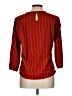 Michel 100% Polyester Red Long Sleeve Blouse Size L - photo 2