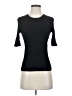 Veronica Beard Black Short Sleeve Turtleneck Size S - photo 1