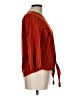 Michel 100% Polyester Red Long Sleeve Blouse Size L - photo 4