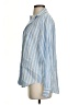 Frank & Eileen Stripes Blue Long Sleeve Blouse Size XS - photo 5