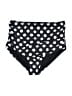 Summer Mae Polka Dots Black Swimsuit Bottoms Size XL - photo 1