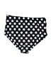 Summer Mae Polka Dots Black Swimsuit Bottoms Size XL - photo 2