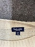 Splendid 100% Acrylic Stripes Ivory Turtleneck Sweater Size M - photo 7