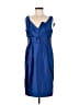 Melonie T Blue Cocktail Dress Size 8 - photo 1