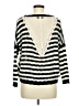 Katsumi Stripes Black Pullover Sweater Size M - photo 2