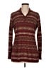 Peruvian Connection 100% Pima Cotton Burgundy Pullover Sweater Size M - photo 1