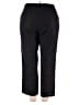 Talbots 100% Polyester Solid Black Dress Pants Size 18 Petite - photo 2