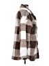 Unbranded 100% Polyester Plaid Brown Coat Size L - photo 4