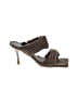 ALOHAS Stripes Gray Brown Sandals Size EU 38 - photo 1