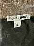 Fashion Nova 100% Polyester Metallic Silver Formal Skirt Size XL - photo 4
