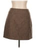 MNG Houndstooth Brown Formal Skirt Size L - photo 1
