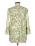 JM Collection Green 3/4 Sleeve Blouse Size M - photo 2