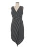Hutch Stripes Black Casual Dress Size M (petite) - photo 1