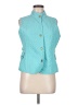 Talbots 100% Polyester Teal Sleeveless Blouse Size M - photo 1