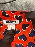 Old Navy 100% Polyester Hearts Orange Casual Dress Size XS - photo 7