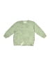Rabbit Bear Green Sweatshirt Size 6-9 mo - photo 1