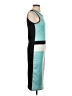 Unbranded Color Block Teal Cocktail Dress Size S - photo 4