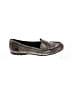 Born Crown 100% Leather Metallic Gray Flats Size 6 - photo 1