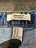 Forever 21 100% Cotton Hearts Blue Jeans Size 27 waist - photo 7