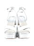 Dolce Vita Metallic Silver Sandals Size 10 - photo 2