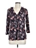 Daniel Rainn Black 3/4 Sleeve Blouse Size M - photo 1