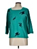 Sag Harbor Teal Pullover Sweater Size L - photo 1