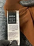 Shein 100% Polyester Brown Long Sleeve Blouse Size S - photo 7