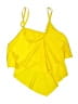 Unbranded Solid Yellow Swimsuit Top Size L - photo 1