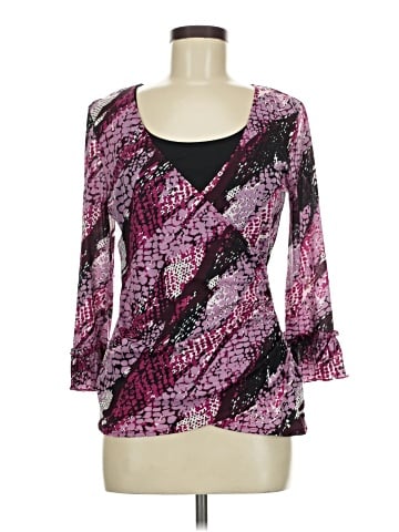 Kasper 3/4 Sleeve Blouse (view 1)