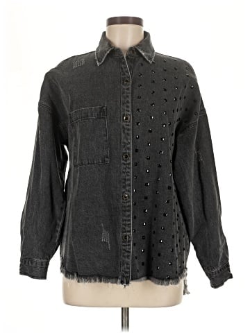 Vintage Havana Long Sleeve Button-Down Shirt (view 1)
