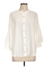 CAbi 100% Polyester Ivory 3/4 Sleeve Blouse Size L - photo 1
