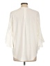 CAbi 100% Polyester Ivory 3/4 Sleeve Blouse Size L - photo 2