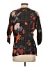 MNG Suit 100% Polyester Black 3/4 Sleeve Blouse Size 4 - photo 2