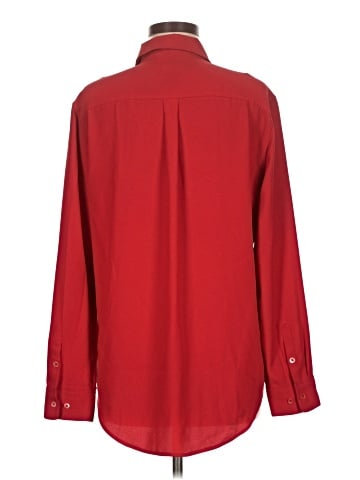 Equipment Long Sleeve Blouse (view 2)