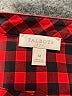 Talbots Outlet 100% Cotton Checkered-gingham Red Long Sleeve Button-Down Shirt Size M - photo 7
